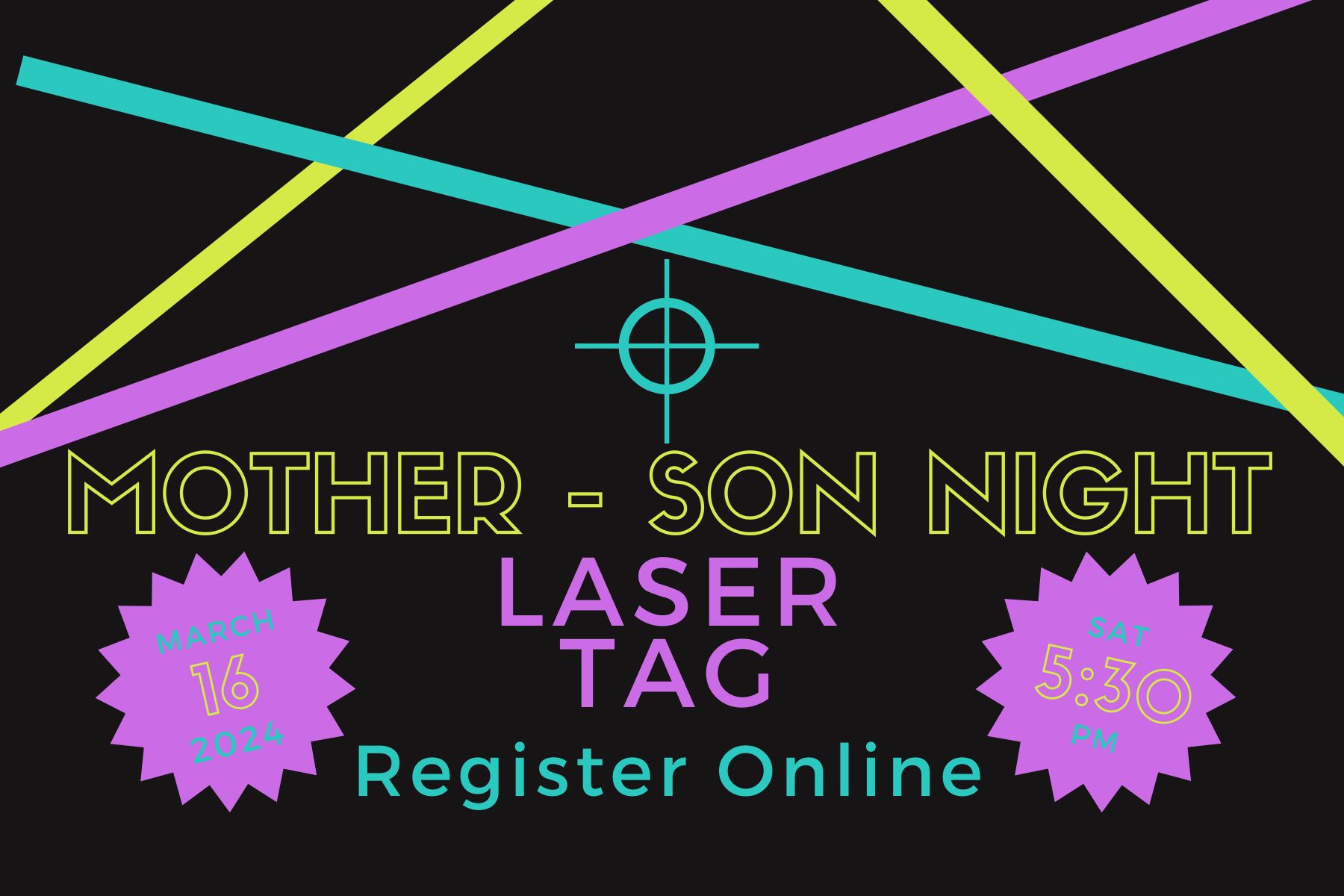 Mother/Son Laser Tag Eastmont Baptist Church
