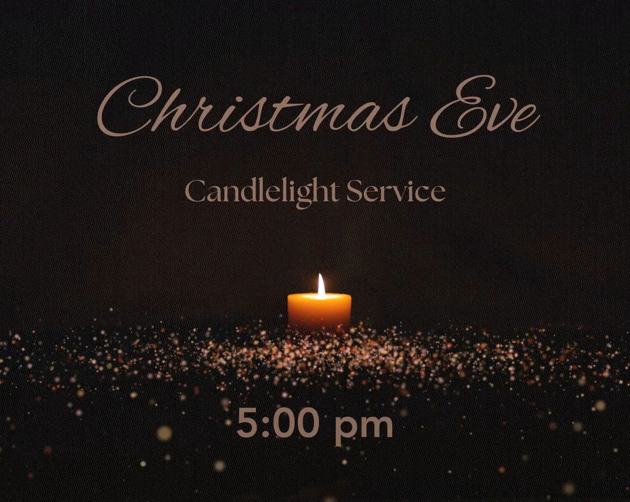 Christmas Eve Candle Service 1