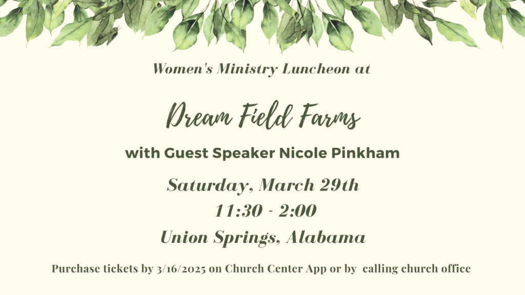 Women's Ministry Luncheon — Dream Field Farms 2