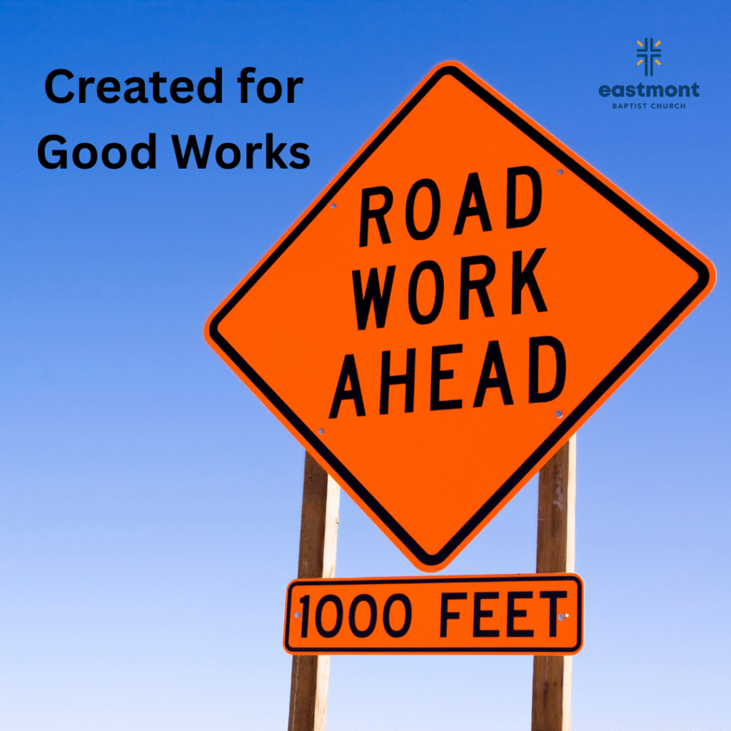 Created for Good Works 1 Created for Good Works 1