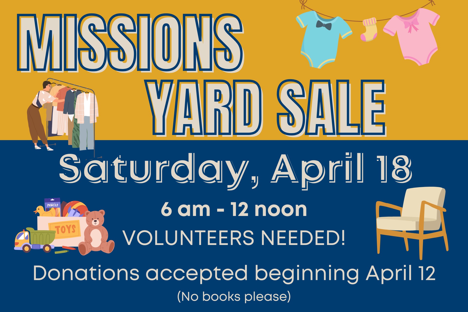 Missions Yard Sale 1