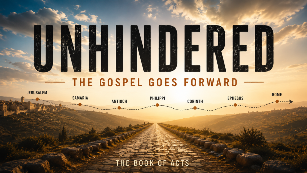 Unhindered: The Gospel Goes Forward